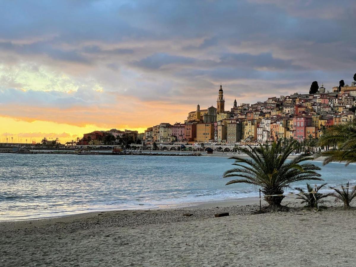 Regina Sur La Plage Menton Eksteriør billede